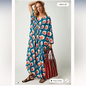 Groovy Baby Maxi Kaftan. One size fits all! Super cute!